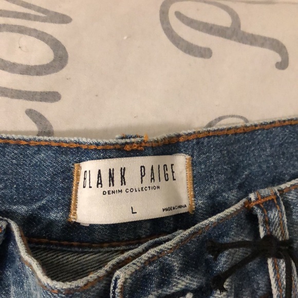 Blank Paige Denim Distress Jeans - Picture 5 of 7